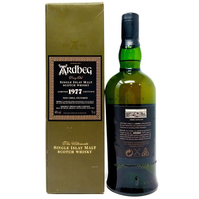 Ardbeg 1977 Limited Edition Single Malt Scotch Whisky, 70cl, 46% ABV