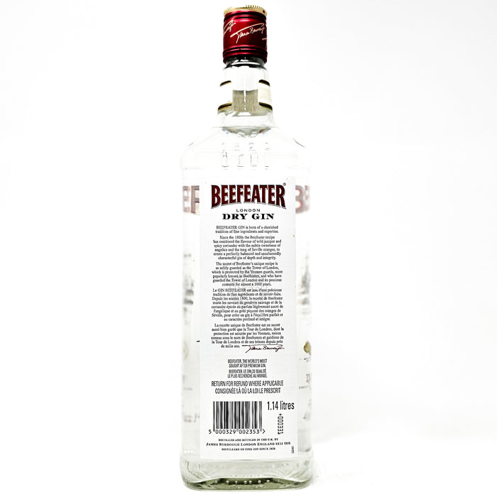 Beefeater London Dry Gin, 1.14L, 40% ABV