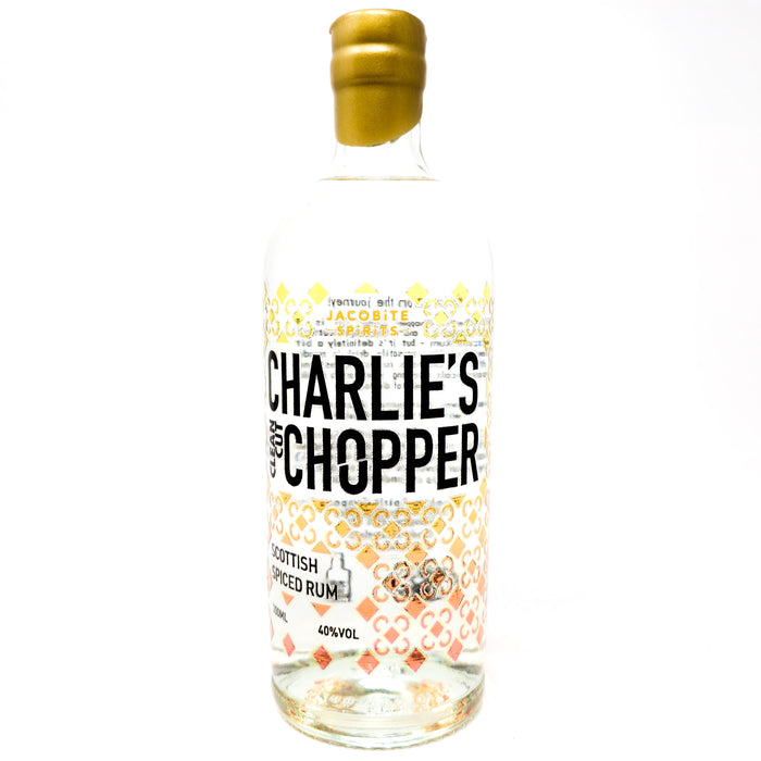 Charlie's Chopper Pear & Tonka: Clean Cut Pure Scottish Spiced Rum, 70cl, 40% ABV