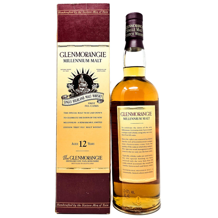 Glenmorangie 12 Year Old Millennium Malt Single Malt Scotch Whisky, 70cl, 40% ABV