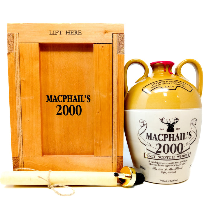MacPhail's 2000 Malt Decanter Blended Malt Scotch Whisky, 2L, 40% ABV