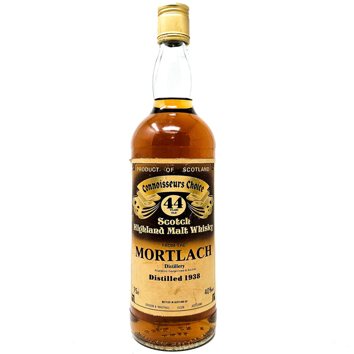 Mortlach 1938 44 Year Old Gordon & MacPhail Connoisseurs Choice Single Malt Scotch Whisky, 75cl, 40% ABV