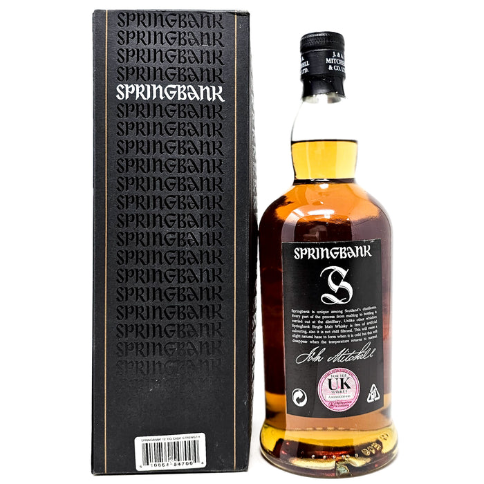 Springbank 12 Year Old Cask Strength 2013 Single Malt Scotch Whisky, 70cl, 53.1% ABV