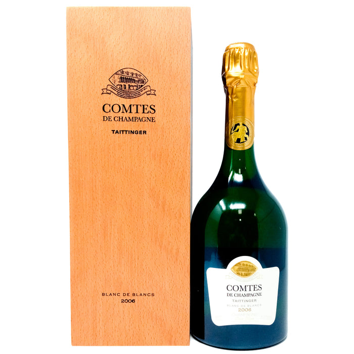 Taittinger Comtes de Champagne Blanc-De-Blancs 2006 Vintage Champagne, 75cl, 12.5% ABV