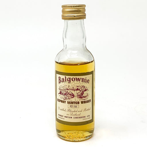 Balgownie Export Scotch Whisky, Miniature, 5cl, 40% ABV - Old and Rare Whisky (4934858342463)