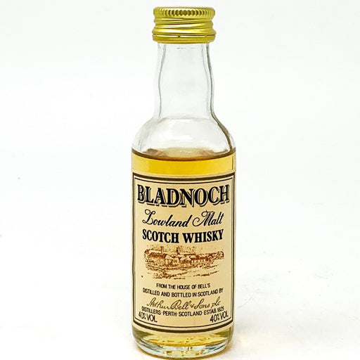 Bladnoch Lowland Malt Scotch Whisky, Miniature, 5cl, 40% ABV - Old and Rare Whisky (4912197992511)