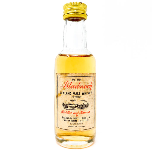 Bladnoch Lowland Malt Scotch Whisky, Miniature, 5cl, 70° Proof (7004651356223)