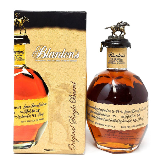 Blanton's Original Single Barrel No. 401 Bourbon Whiskey, 70cl, 46.5% ABV - Old and Rare Whisky (6956726648895)