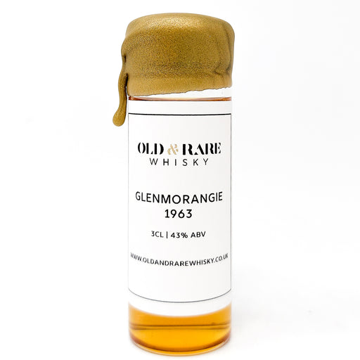 Glenmorangie 1963 Single Malt Scotch Whisky, 3cl Sample, 43% ABV (7030112485439)