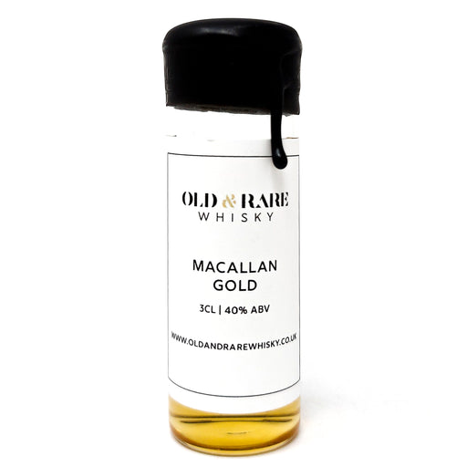 Macallan Gold Single Malt Scotch Whisky 3cl Sample, 43% ABV (7022858108991)