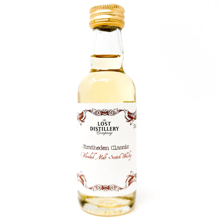 Stratheden Classic The Lost Distillery Company Blended Malt Scotch Whisky, Miniature, 5cl, 43% ABV