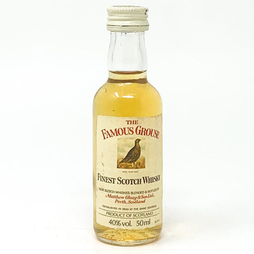 The Famous Grouse Finest Scotch Whisky, Miniature, 5cl, 40% ABV - Old and Rare Whisky (4824341282879)