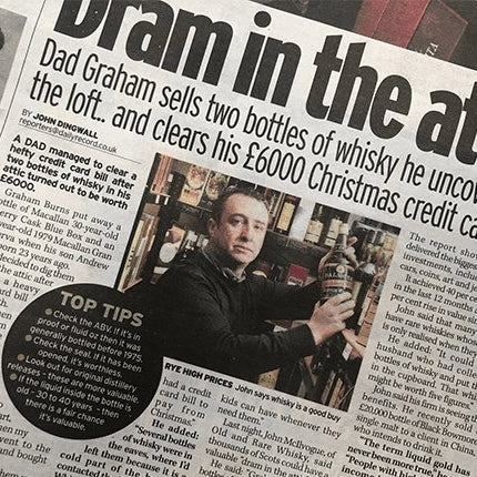 Old & Rare Whisky In The Daily Record! - Old and Rare Whisky