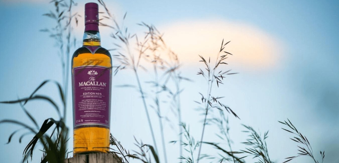 The Macallan No.5 In Collaboration With Pantone - Old and Rare Whisky