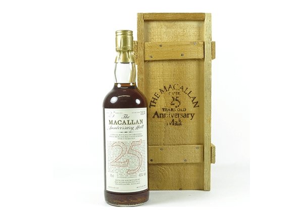The Story of the Macallan 25 Year Old Anniversary - Old and Rare Whisky