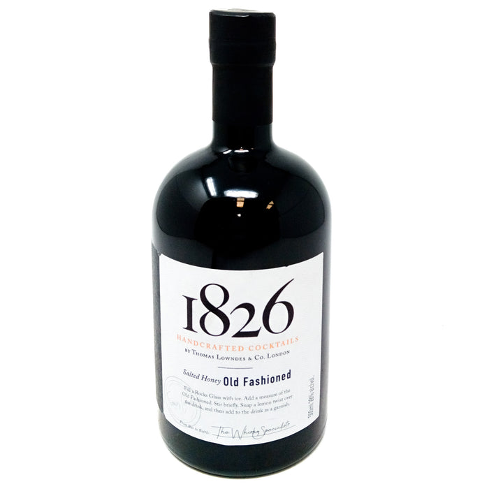 1826 Old Fashioned Pre-Bottled Cocktail, 50cl, 28% ABV