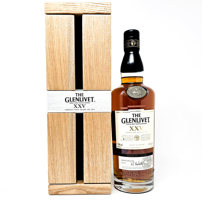 Glenlivet XXV 25 Year Old Batch 0216C Single Malt Scotch Whisky, 75cl