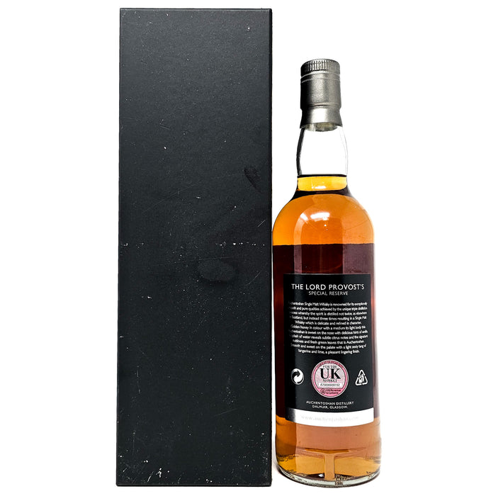 Auchentoshan 12 Year Old 'The Lord Provost's Special Reserve' Single Malt Scotch Whisky, 70cl, 40% ABV