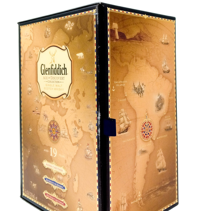 Glenfiddich 19 Year Old Age of Discovery Collection Single Malt Scotch Whisky, 3x20cl, 40% ABV