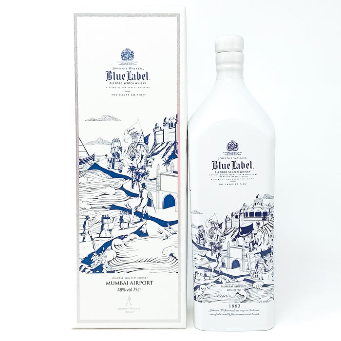 Johnnie Walker Blue Label The Casks Edition Mumbai Airport Blended Scotch Whisky, 75cl, 48% ABV