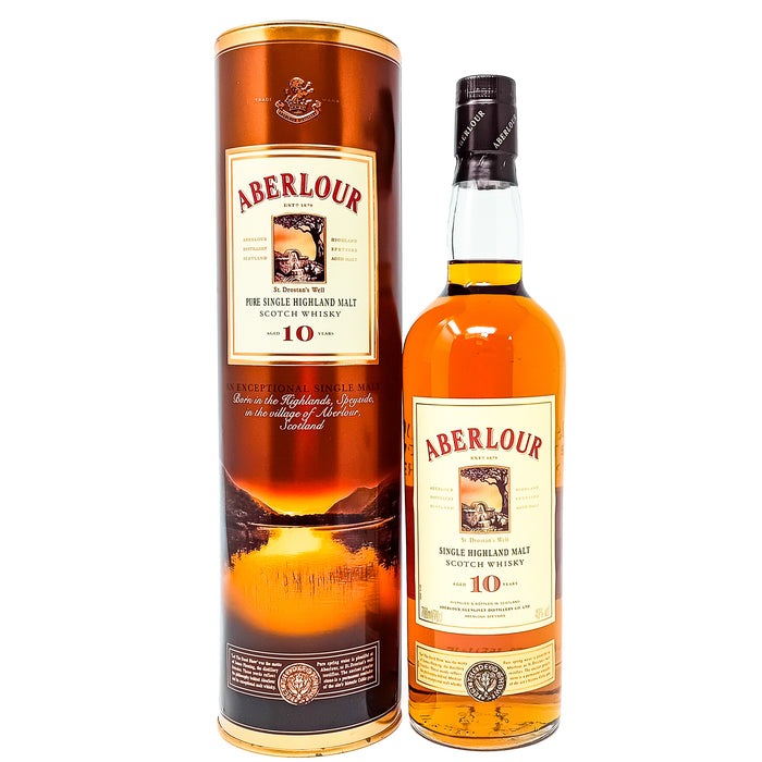 Aberlour 10 Year Old Single Malt Scotch Whisky, 70cl, 40% ABV