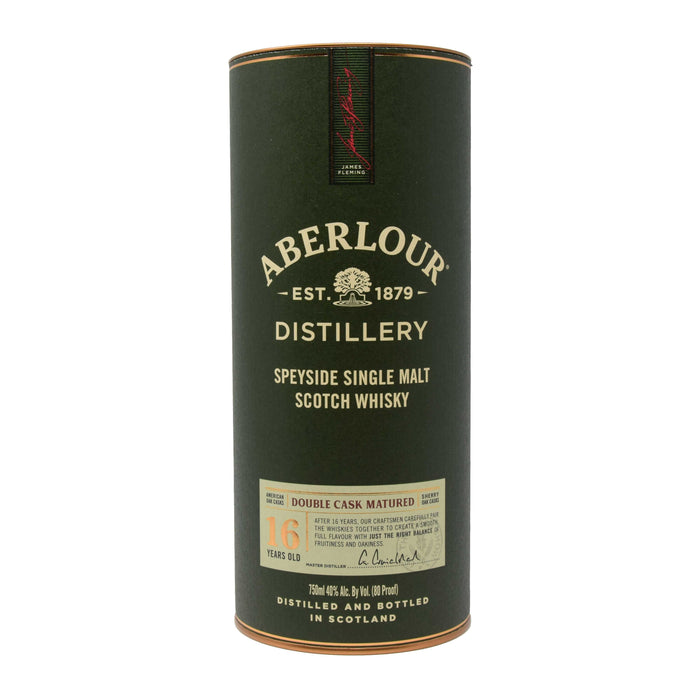 Aberlour 16 Year Old Double Cask Matured Single Malt Scotch Whisky, 75cl, 40% ABV