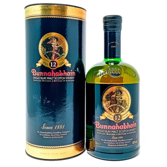 Bunnahabhain 12 Year Old Single Malt Scotch Whisky, 70cl, 40% ABV