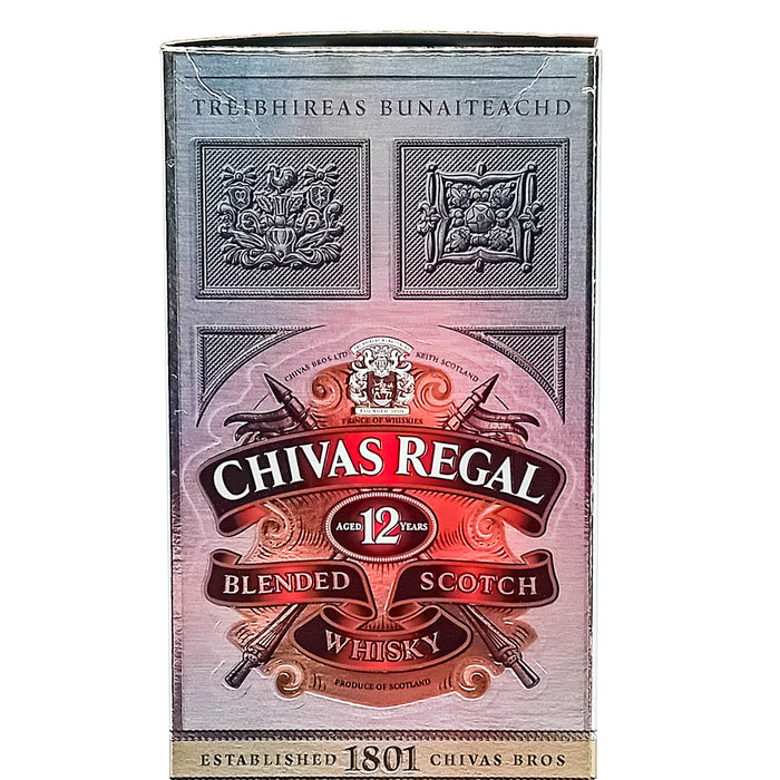 Chivas Regal 12 Year Old Blended Scotch Whisky, 70cl, 40% ABV