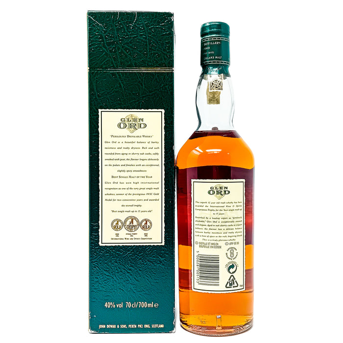 Glen Ord 12 Year Old Single Malt Scotch Whisky, 70cl, 40% ABV