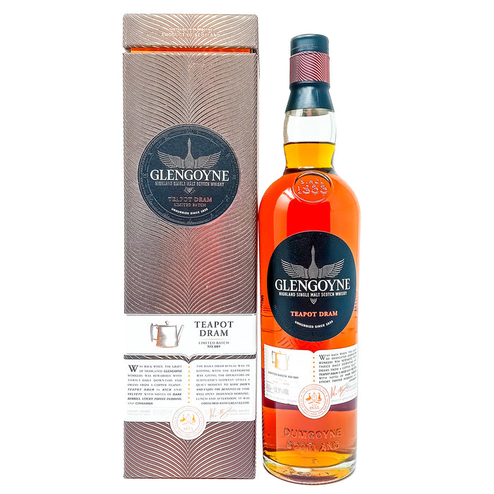 Glengoyne Teapot Dram Batch #009 Single Malt Scotch Whisky, 70cl, 58.9% ABV