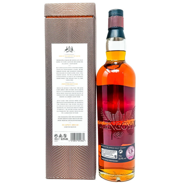 Glengoyne Teapot Dram Batch #009 Single Malt Scotch Whisky, 70cl, 58.9% ABV