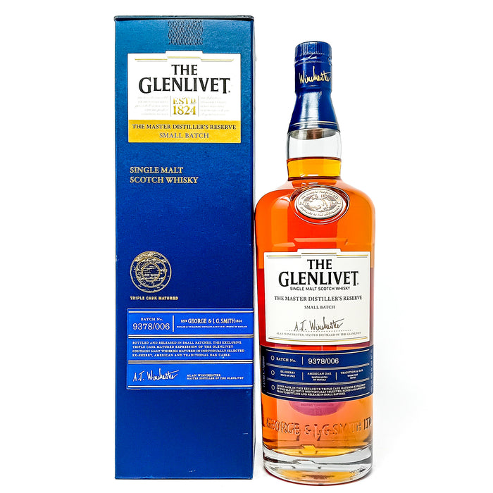 Glenlivet The Master Distiller's Reserve Small Batch 006 Single Malt Scotch Whisky, 1L, 40% ABV