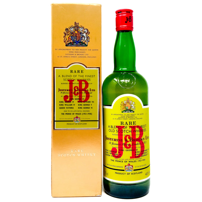 J&B Rare Blended Scotch Whisky, 75cl, 40% ABV