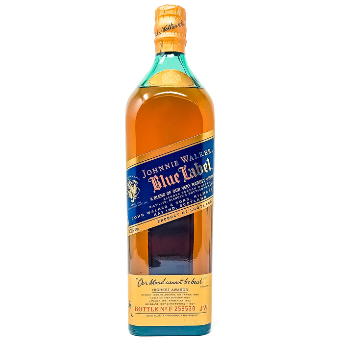 Johnnie Walker Blue Label Blended Scotch Whisky, 1L, 43% ABV