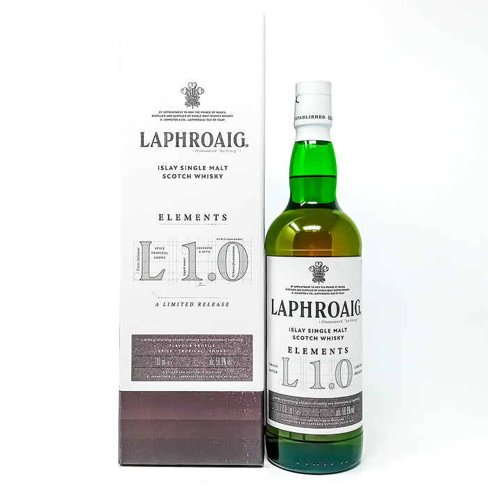 Laphroaig Elements L 1.0 Single Malt Scotch Whisky, 70cl, 58.6% ABV