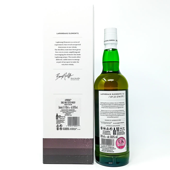 Laphroaig Elements L 1.0 Single Malt Scotch Whisky, 70cl, 58.6% ABV