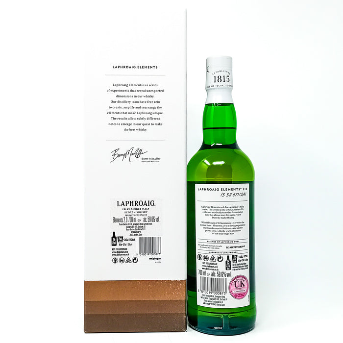 Laphroaig Elements L 2.0 Islay Single Malt Scotch Whisky 70cl, 59.6% ABV