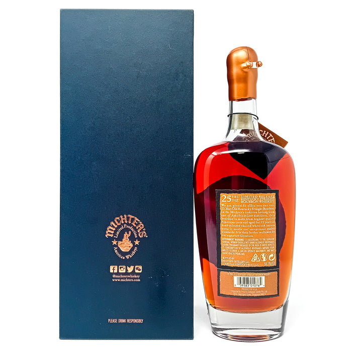 Michter's 25 Year Old 2023 Release Kentucky Straight Bourbon Whiskey, 70cl, 58.1% ABV