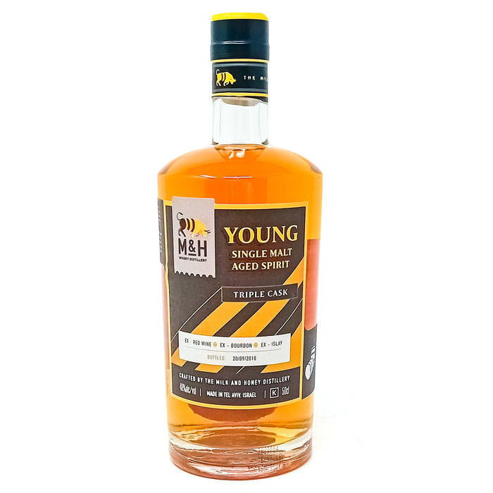 Milk & Honey 2018 Triple Cask Young Single Malt Whisky, 50cl, 46% ABV