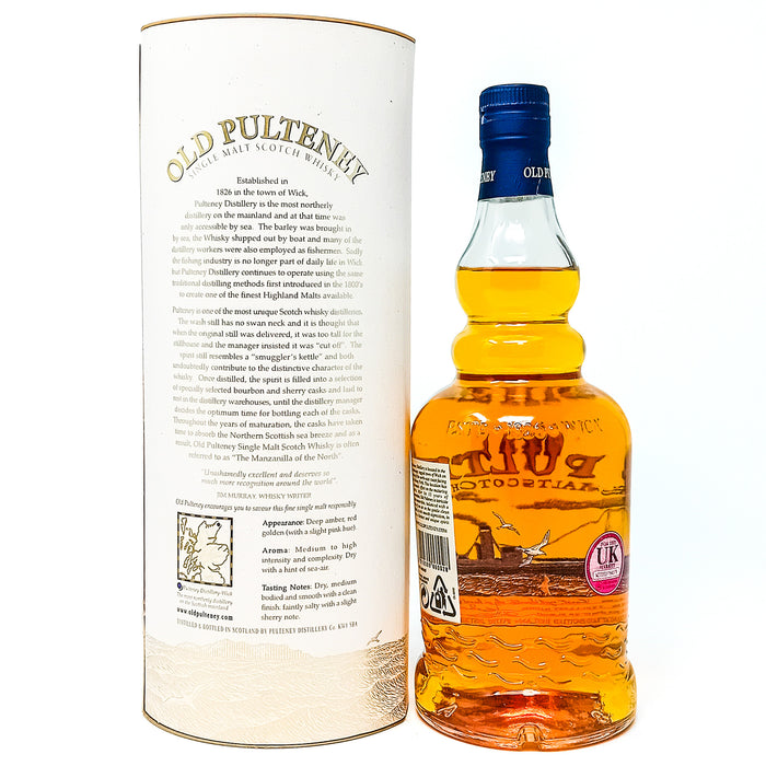 Old Pulteney 12 Year Old Single Malt Scotch Whisky, 70cl, 40% ABV
