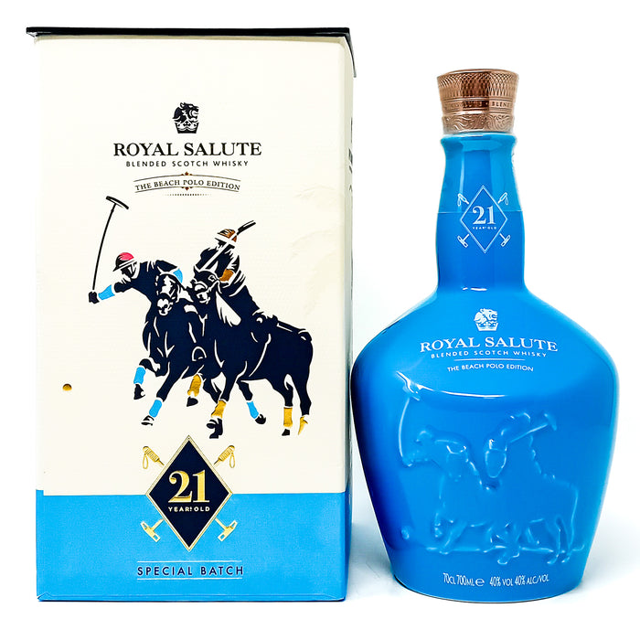 Royal Salute 21 Year Old Beach Polo Edition Blended Scotch Whisky, 70cl, 40% ABV