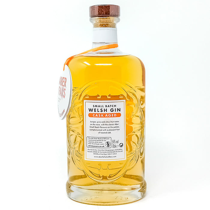 Aber Falls Cask Aged Small Batch Welsh Gin, 70cl, 51% ABV