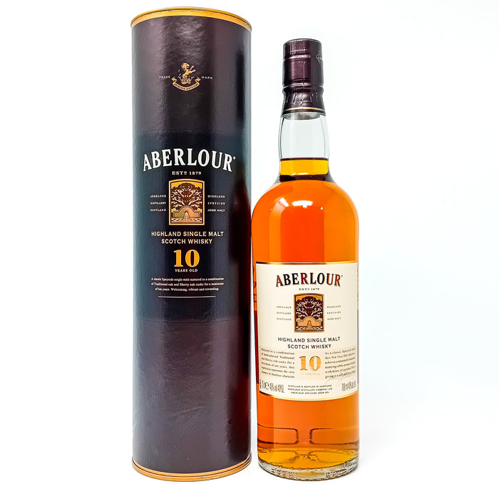 Aberlour 10 Year Old Single Malt Scotch Whisky, 70cl, 40% ABV