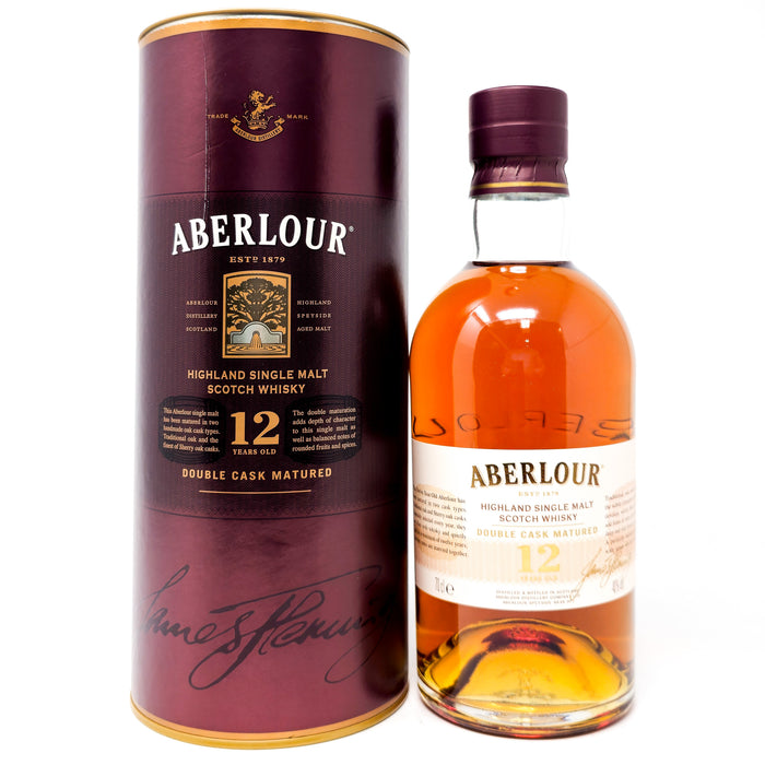Aberlour 12 Year Old Double Cask Matured Single Malt Scotch Whisky, 70cl, 40% ABV