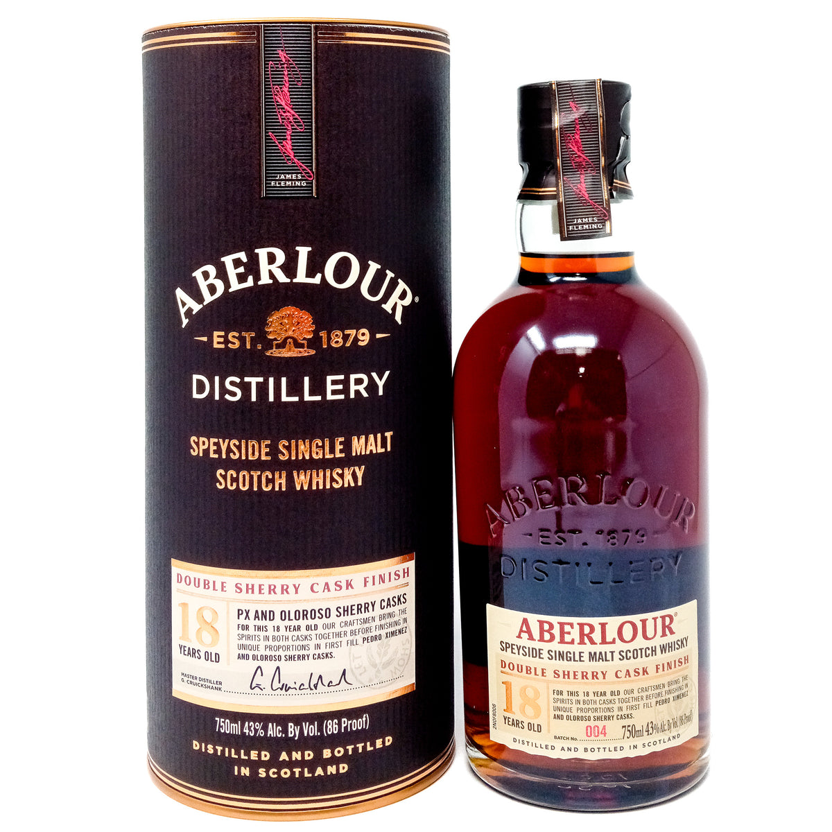 Aberlour 18 Year Double Sherry Cask Whisky - Rich & Complex