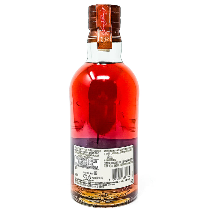 Aberlour 18 Year Old Double Sherry Cask Finish Batch #6 Single Malt Scotch Whisky, 70cl, 43% ABV