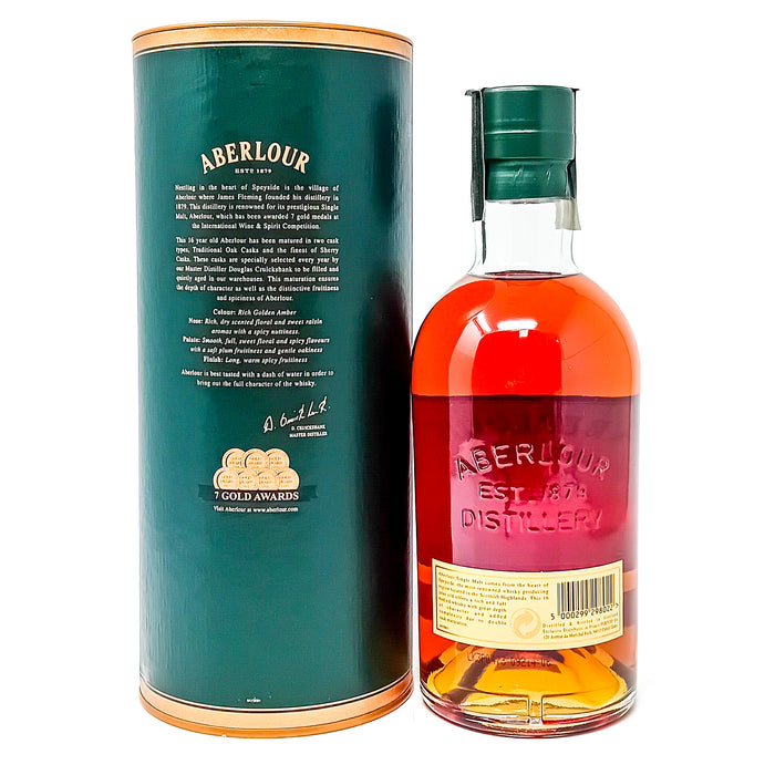 Aberlour 16 Year Old Double Cask Matured Single Malt Scotch Whisky, 70cl, 43% ABV