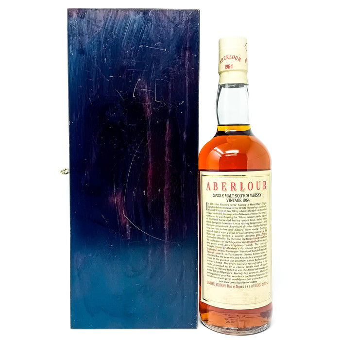 Aberlour 1964 25 Year Old Single Malt Scotch Whisky, 75cl, 43% ABV