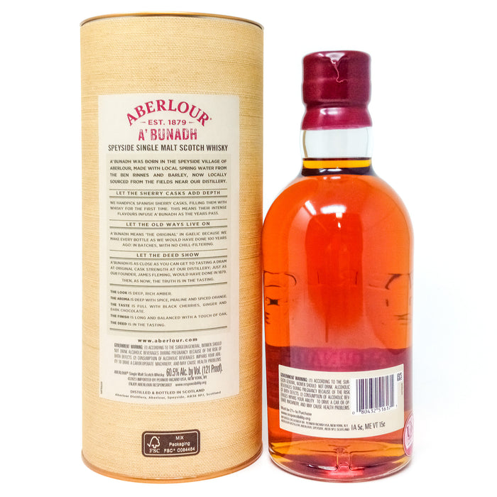 Aberlour A'Bunadh Batch #79 Single Malt Scotch Whisky, 75cl, 60.5% ABV