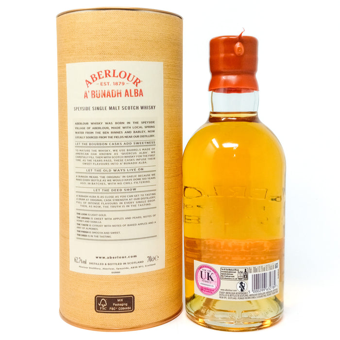 Aberlour A'Bunadh Alba Batch #5 Single Malt Scotch Whisky, 70cl, 62.7% ABV